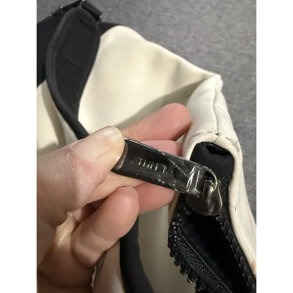 Caraa X Athleta Convertible Backpack Neoprene Color Bone